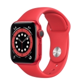 Apple Watch Series 6 44mm Product Red alumíniumtok, piros sportszíj