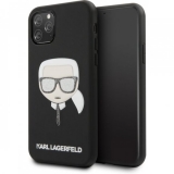  Karl Lagerfeld Full body tok iPhone 12 / 12 Pro készülékre fekete/ezüst