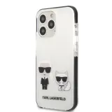 Karl Lagerfeld & Choupette tok iPhone 12 / 12 Pro készülékre fehér