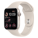új Apple Watch SE 40mm csillagfény alumíniumtok, sportszíj GPS+Cellular