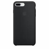 iPhone 8 Plus/7 Plus gyári szilikon tok – fekete színben