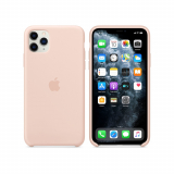 iPhone 11 Pro Max gyári szilikon tok rózsakvarc  színben