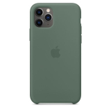 iPhone 11 Pro Max gyári szilikon tok fenyő zöld  színben