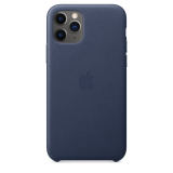 iPhone 11 Pro Max gyári bőrtok éjkék színben