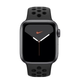 Apple Watch S 5 Nike+ 44mm asztroszürke alumíniumtok fekete lyukacsos szíjjal