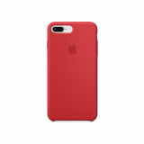 iPhone 8 Plus/7 Plus gyári szilikon tok – málnapiros színben