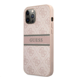 GUESS 4G tok iPhone 12 Pro Max készülékre rózsaszín