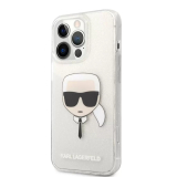 Karl Lagerfeld tok ezüst (KLHCP13XKHTUGLS) Apple Iphone 13 Pro Max készülékhez