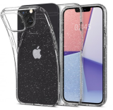 Spigen Liquid Crystal Glitter Apple iPhone 13 Mini Crystal Quartz tok, átlátszó