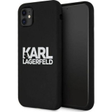 Karl Lagerfeld tok fekete (KLHCN61SLKLRBK) Apple Iphone 11 készülékhez