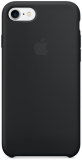 Apple iPhone 8 / 7 / SE (2020/2022) gyári szilikon tok fekete színben