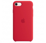 Apple iPhone 8 / 7 / SE (2020/2022) gyári szilikon tok Product Red színben