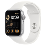 Apple Watch SE 40mm ezüst alumíniumtok, sportszíj