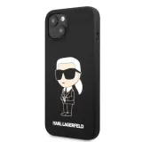 Karl Lagerfeld tok fekete KLHCP13MSNIKBCK Iphone 13 készülékhez