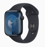 Apple Watch Series 9 41mm éjfekete alumíniumtok, éjfekete sportszíj