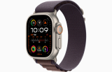 Apple Watch Ultra 2 GPS + Cellular, 49 mm-es titántok, indigó Alpesi pánt 