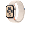 Apple Watch SE(2023) 40mm csillagfény alumíniumtok, sportpánt S/M