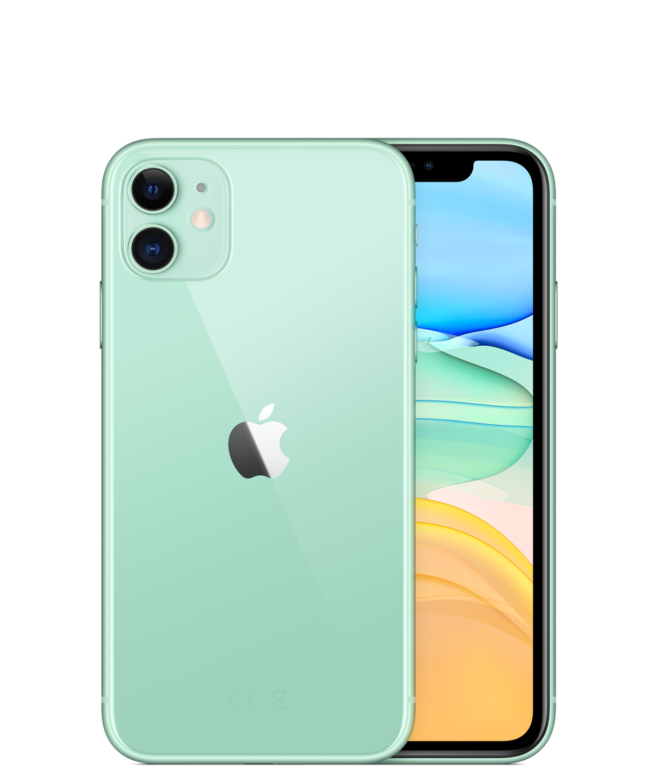 Apple iPhone 11 128GB kártyafüggetlen mobilkészülék zöld színben