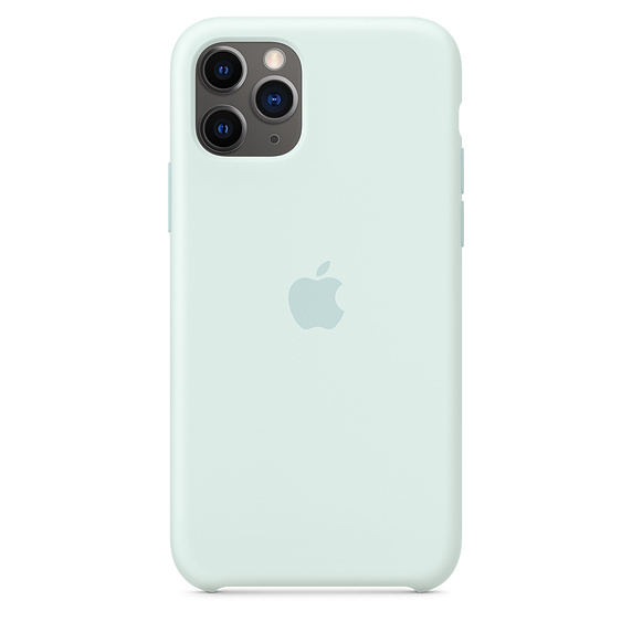 iPhone 11 Pro Max gyári szilikon tok hullámtajték színben
