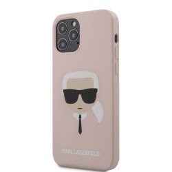 Karl Lagerfeld tok iPhone 12/12 Pro készülékre rozsaszín színben