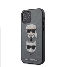 Karl & Choupette tok iPhone 12 mini készülékre szürke színben