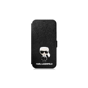 Karl Lagerfeld flip tok iPhone 12 Mini készülékhez fekete