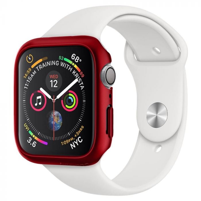 Spigen Thin Fit Apple Watch óratok piros 40mm