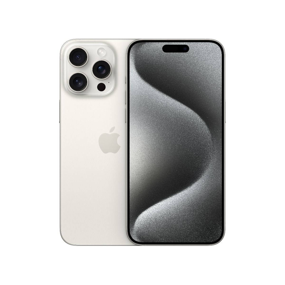 Apple iPhone 15 Pro Max 256GB kártyafüggetlen mobilkészülék fehér titán színben