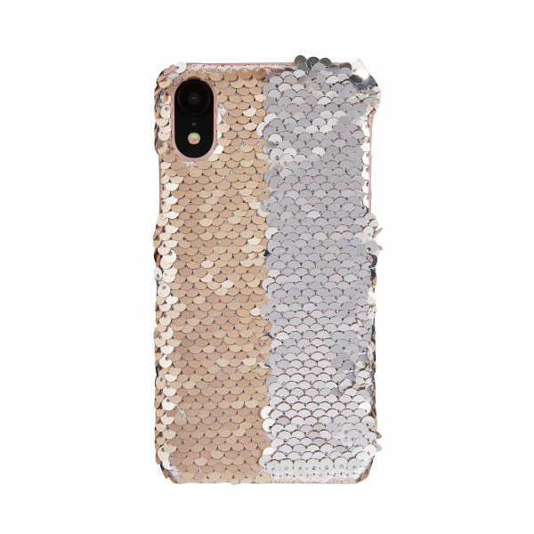 Benjamins Reverzibilis tok iPhone XR készülékhez rózsaarany/ ezüst 