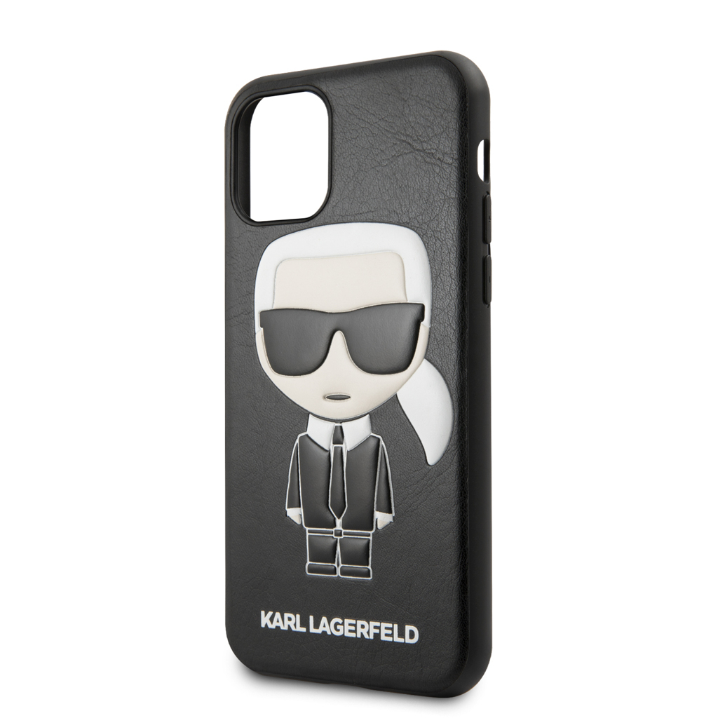  Karl Lagerfeld Full Body tok iPhone 11 készülékre fekete színben