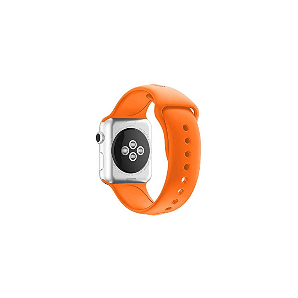 Apple Watch 42/44 mm óraszíj narancs színben