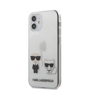Karl Lagerfeld átlátszó tok iPhone 12 mini készülékre