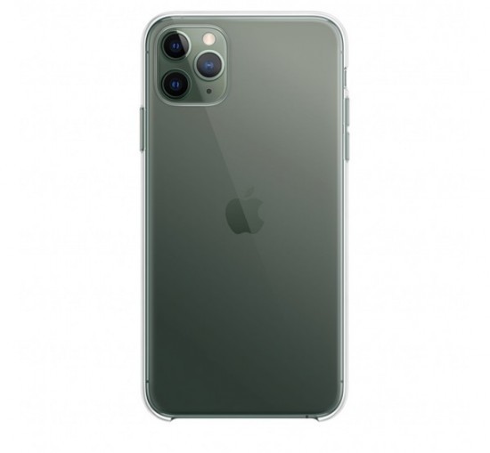 iPhone 11 Pro Max gyári szilikon tok átlátszó