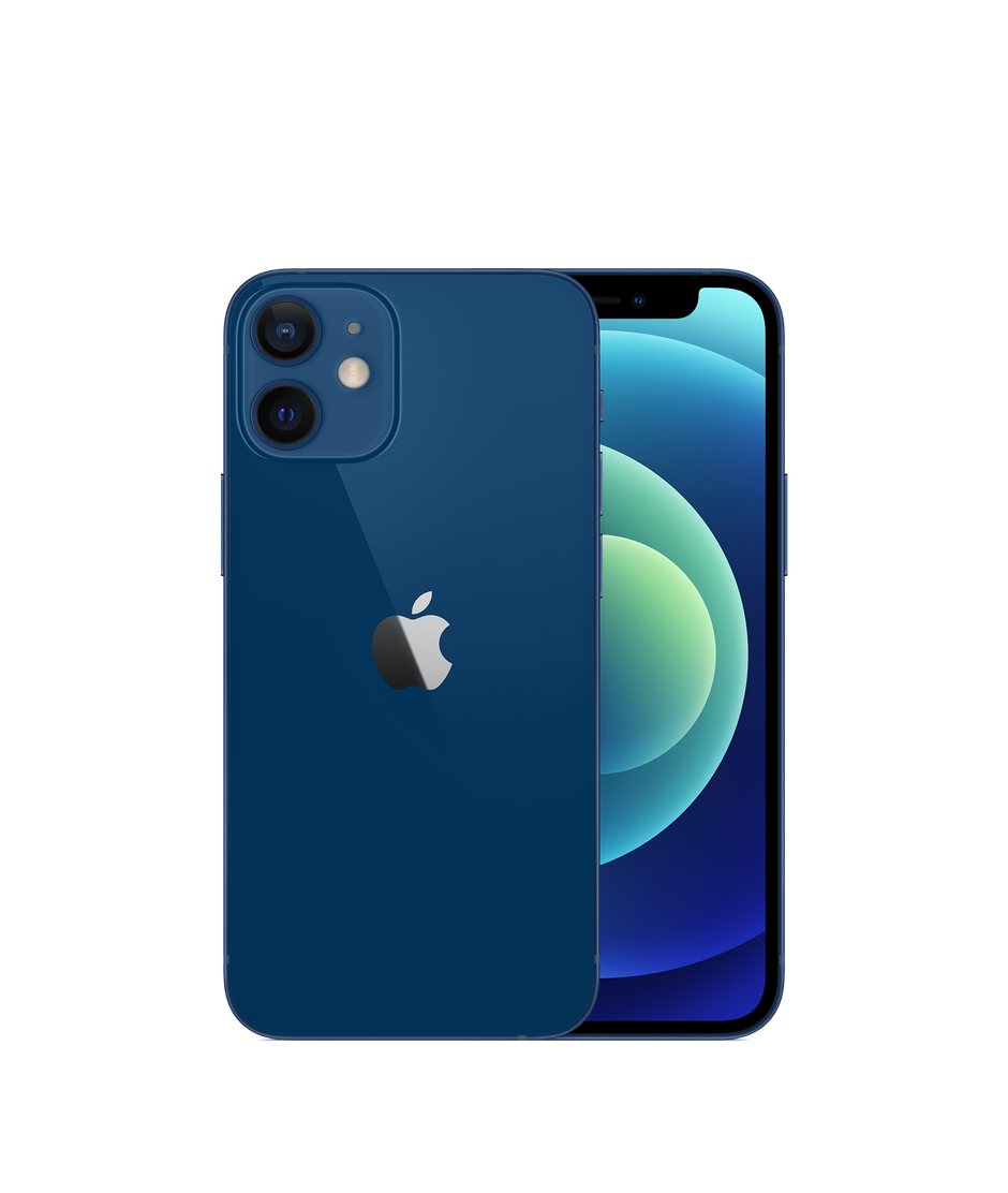 Apple iPhone 12 mini 128GB kártyafüggetlen mobilkészülék kék színben