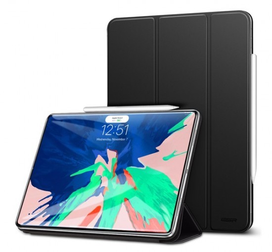 ESR Yippee Magnetic védő tok Apple iPad Pro 12,9" 2018, Fekete