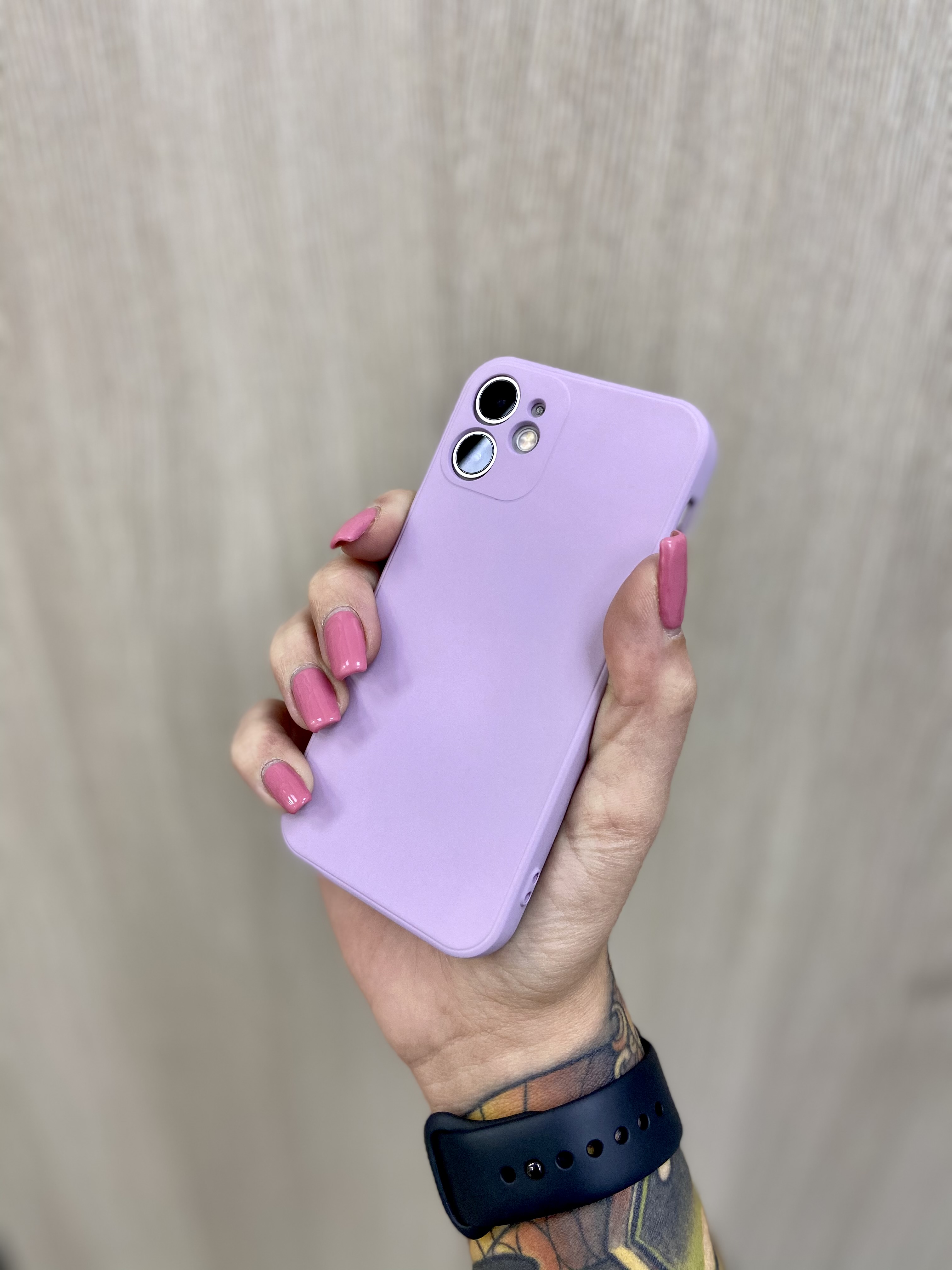 Prémium minőségű alap árkategóriás tok lila színben iPhone 12 Mini