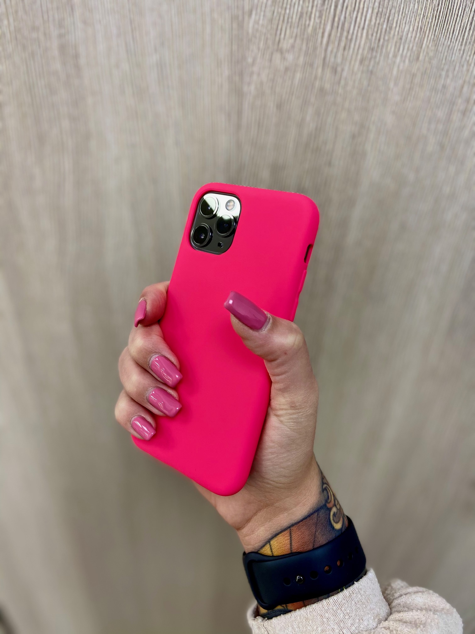 Prémium minőségű alap árkategóriás tok rózsaszín színben iPhone 11 Pro