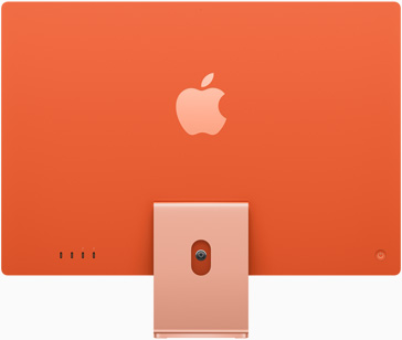 Apple iMac 24" M1 chip 8 magos CPU 8 magos GPU 256GB narancs színben 
