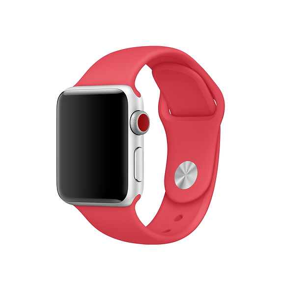 Apple Watch sportszíj 42/44/45/49 mm málnapiros színben