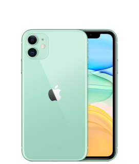 Apple iPhone 11 128GB kártyafüggetlen mobilkészülék zöld színben