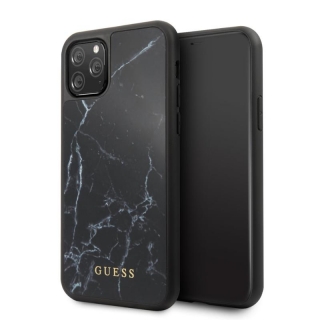 Guess tok márvány mintás iPhone 12/12 Pro készülékre fekete-kék