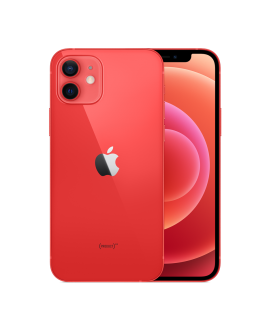 Apple iPhone 12 128GB kártyafüggetlen mobilkészülék piros színben