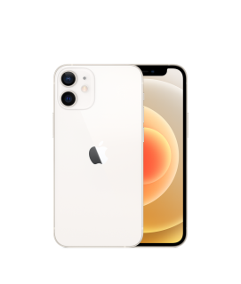 Apple iPhone 12 mini 128GB kártyafüggetlen mobilkészülék fehér színben