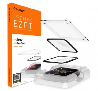 Spigen Pro Flex EZ Fit Apple Watch S4/S5/S6/SE 44mm kijelző védő üvegfólia