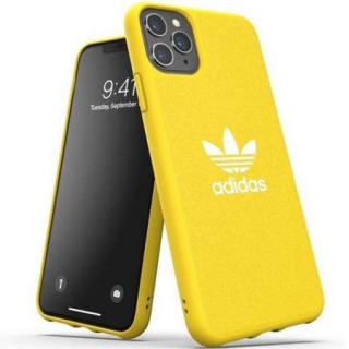 Adidas Original Moulded Canvas tok iPhone 11 készülékre, sárga színben