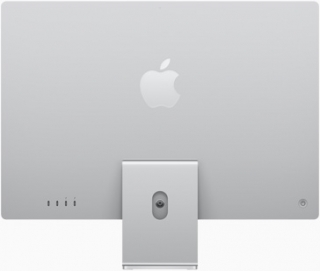 Apple iMac 24" M1 chip 8 magos CPU 8 magos GPU 256GB ezüst színben 