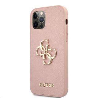 Guess tok rózsaszín Apple iPhone 12/12 Pro készülékhez