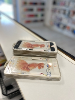 Kifutó termék! 3D kijelzővédő üvegfólia iPhone 6 Plus / 6S Plus fehér