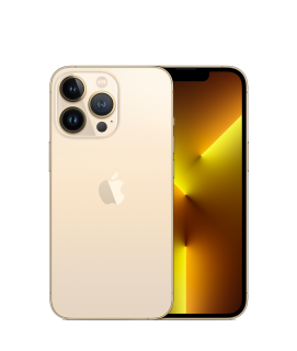 Apple iPhone 13 Pro 1 TB kártyafüggetlen mobilkészülék arany színben