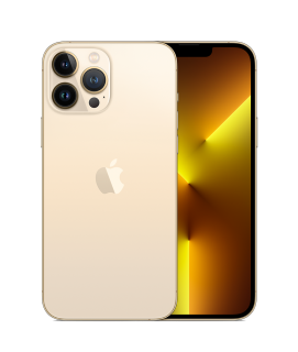 Apple iPhone 13 Pro Max 1 TB kártyafüggetlen mobilkészülék arany színben
